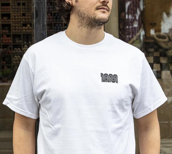 1AM Muni T-Shirt - Black on White