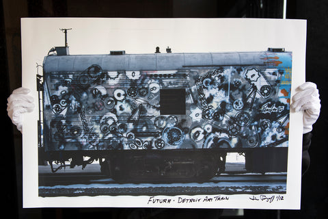 "FUTURA" Print by James Prigoff