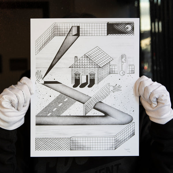 "Unlocked" Print - Bakula