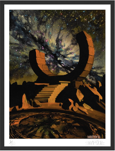 "INTERGALACTIC MINDSCAPE" -Mear One