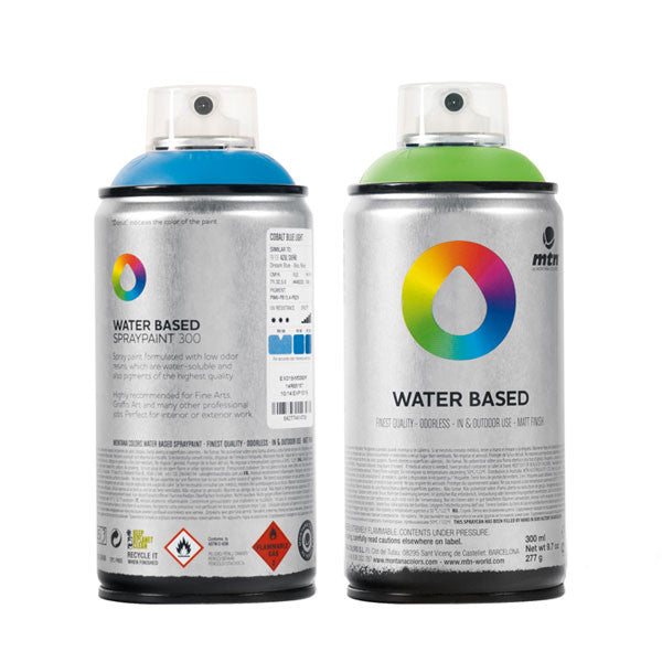 MTN Water Based Spray Paint - Primary Blue Pale
