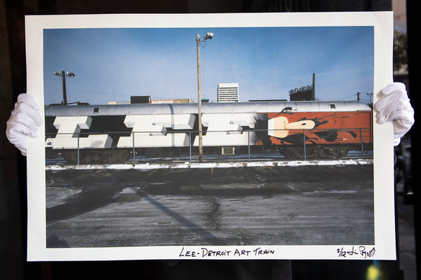 "LEE- Detroit Art Train" by James Prigoff
