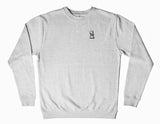 1AM Crewneck Sweater - Light Grey