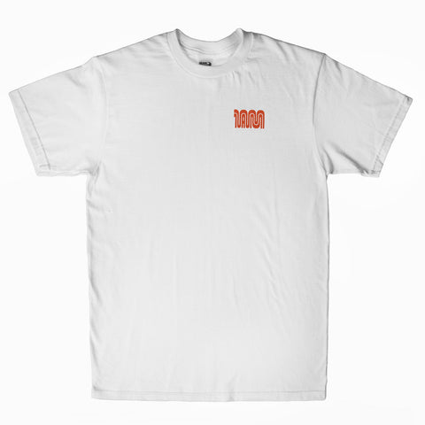 1AM Muni T-Shirt - Orange on White