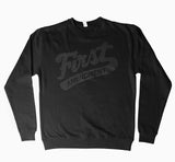 First Amendment Crewneck Sweater - Black