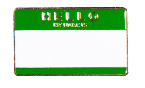 Eggshell Pin - Green