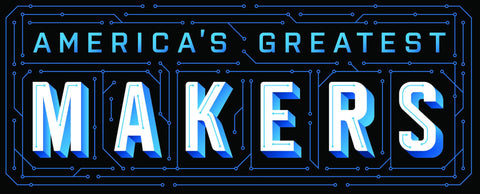 Custom Mural for "AMERICA"S GREATESR MAKERS"
