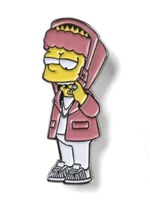 Bart'ron Enamel Pin