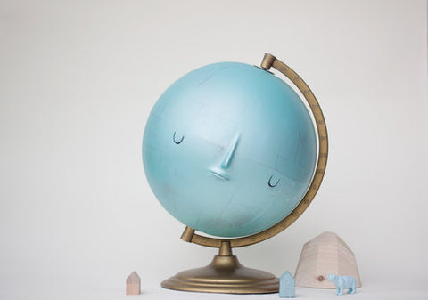 'It's a Small World' (Metallic Mint) by Yoskay Yamamoto